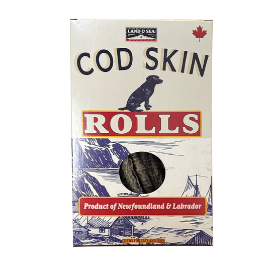 Land & Sea Pets Cod Rolls 120G